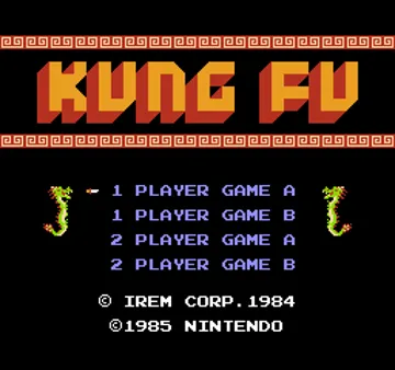 Kung Fu (Europe) screen shot title